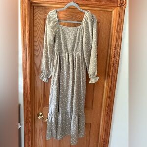 Pink Blush Midi Dress